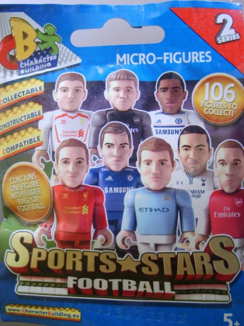 Character Building Sports Stars Micro-Figure Series 2 - Cazorla - Arsenal Home