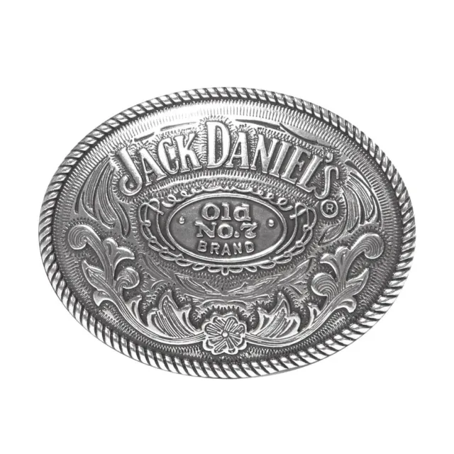 Jack Daniels Old No. 7 Brand Oval Belt Buckle