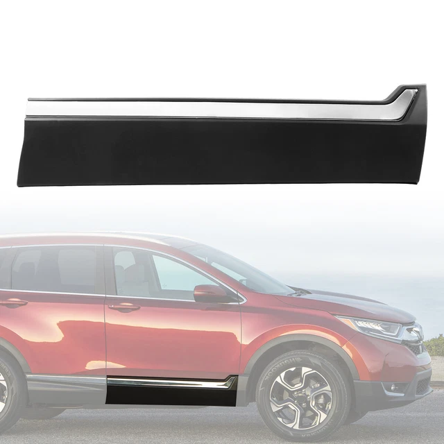 Front Right Door Lower Molding For 2012-2016 Honda CR-V – Black Plastic Direct Fit