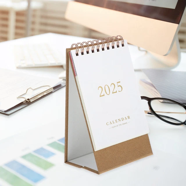 2025 DESK CALENDAR Table Standing 2024 Pocket 2024-2025 Small £6.58