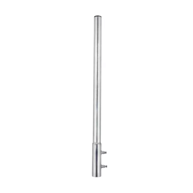 1m SAT Mast Verlängerung Aluminium Wandhalter Satellitenmast 100cm Mastaufsatz