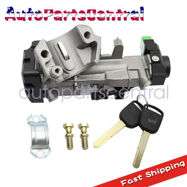 For 2003-2011 Honda Accord Odyssey Ignition Switch Cylinder Lock Trans+2 Keys US