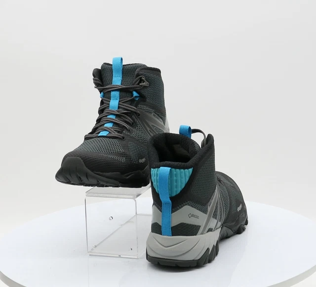 Merrell Mqm Flex Mid Gtx Damen Wanderstiefel Uk 5 Eu 38 Blau Grau Uvp £ 125 Gr 6