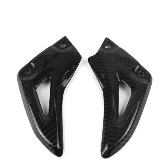 Triumph Speed Triple 100% Carbon Fibre Heel Plates 11-15