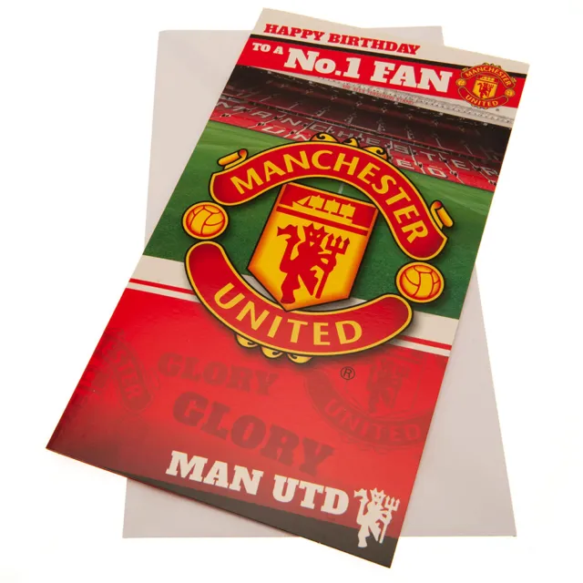 Manchester United FC - Carte d'anniversaire NO FAN (TA10647)
