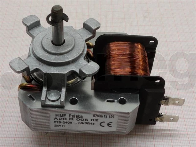 Motore Ventilatore Originale Per Forno Smeg Se206X Codice Ricambio 795210954
