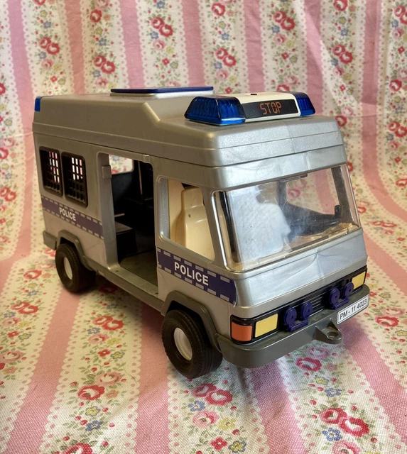 Playmobil Camionnette Police 3253 A – Jouet Vintage D’occasion – Véhicule Policier