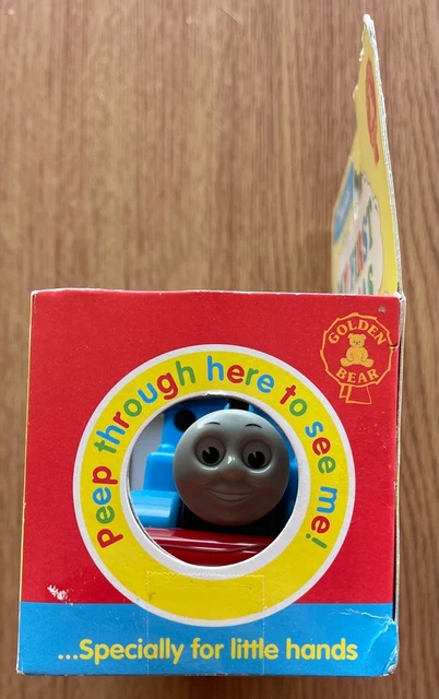 MY FIRST THOMAS and Friends 10cm Chunky Push Along Train Engine Golden ...
