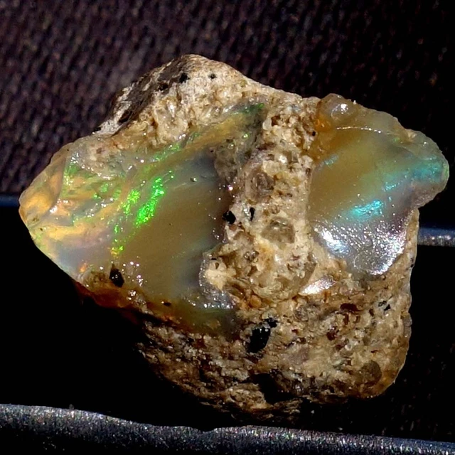 10.45 Cts Huge 100% Natural Ethiopian Welo Fire Opal 15x19x10 Rough Loose Gems