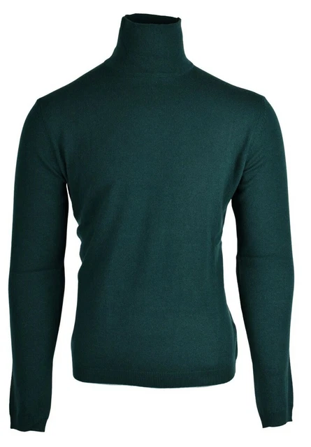Pull Cachemire Et Laine Stile Latino Vincenzo Attolini - Taille 2XL (58) - Tweed Marron - Neuf