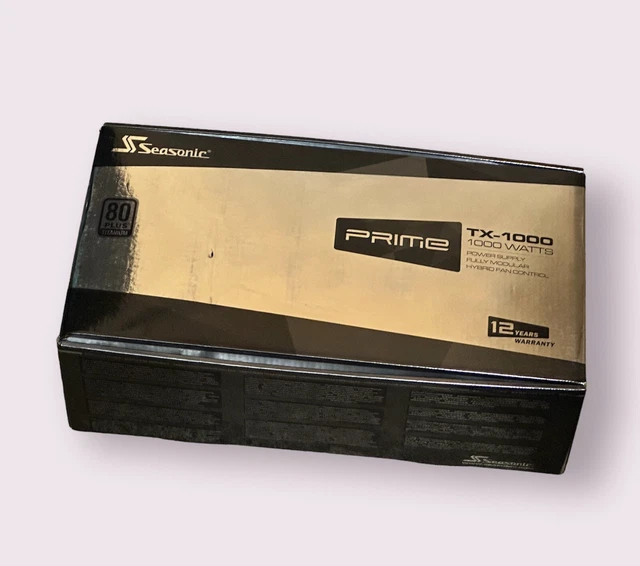 Seasonic PRIME TX 1000 Watt Full Modular 80 Plus Titanium PSU Power Supply