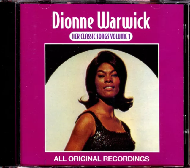 Dionne Warwick - Her Classic Songs Volume 1 - Best Of Cd Album [1505]