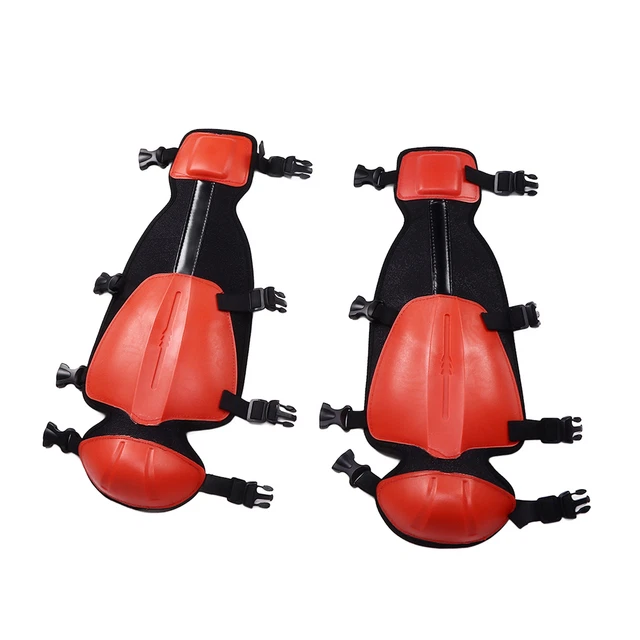 Almohadillas de rodilla a prueba de golpes AdjUT cómodas almohadillas protectoras de piernas para Spor UT