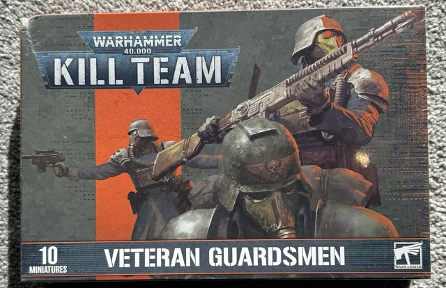 GAMES WORKSHOP WARHAMMER 40k Kill Team Veteran Guardsmen Death Corps of ...