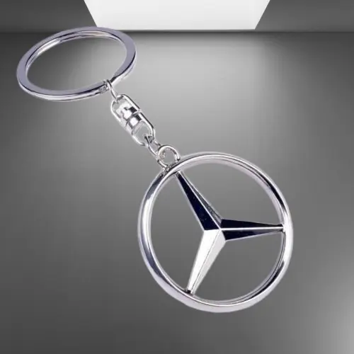 Porte Clé MERCEDES Benz Noir classique en métal