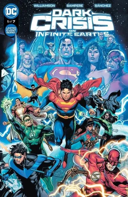 Dark Crisis on Infinite Earths #1 2nd Printing Full Title Reveal DC 2022 NM+