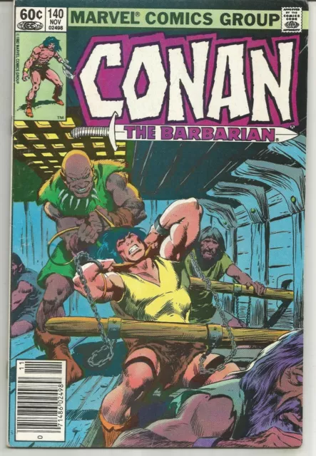 Conan The Barbarian #140 : November 1982 : Marvel Comics..