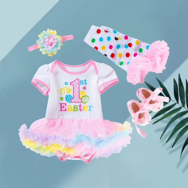 Costumi di Carnevale bambina bambina manica corta bunny abito gonna 3
