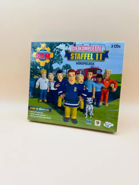 Feuerwehrmann Sam-Die Komplette Staffel 11 (3 CD Hörspielbox) NEU