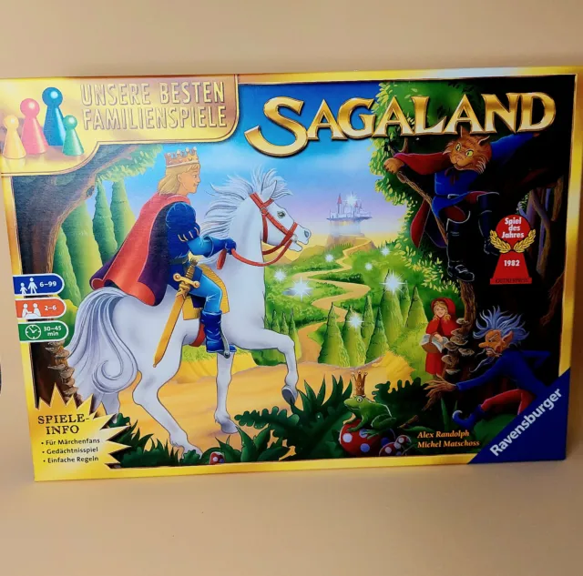 Ravensburger 26424 - Sagaland - Gesellschaftsspiel, Spiel des Jahres, ab 6 Jahre