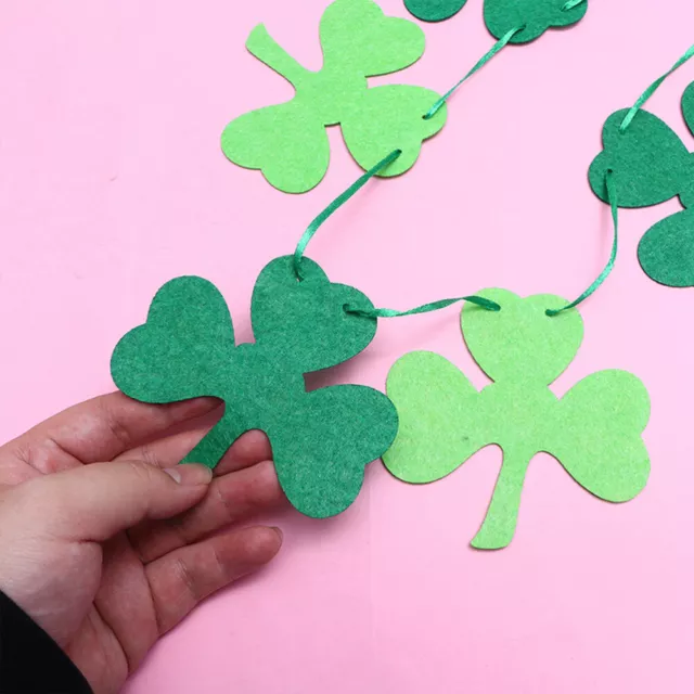 5 Set Decorative Table Runner Desk Topper St. Patricks Day Pendant Household