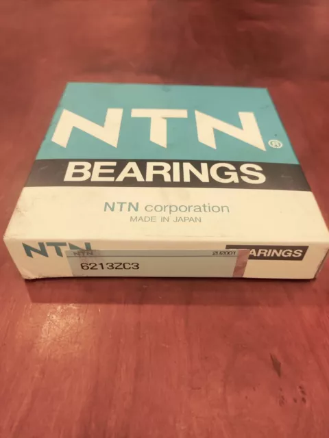 NTN 6313 Z C3 Single Row Shielded Ball Bearing 120mm X 65mm X 23mm