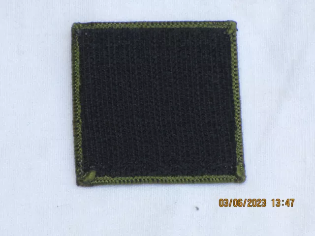 MEDIC, Medical Unit ID Patch, Klettverschluß,schwarz/oliv,50x50mm,British Army 2