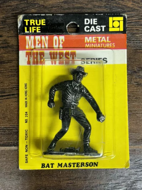 Bat Masterson True Life Men of the West Die Cast Metal Figure No. 204