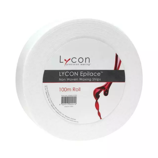 Lycon Epilace Waxing Strips Roll 100m Hair Removal NonTearable non-woven