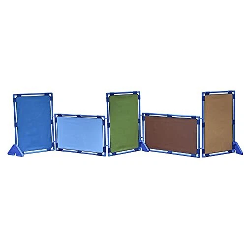 Children's Factory Rect. Woodland PlayPanel Set - 5, CF900-921, Preschool Room