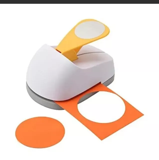 Punzón de palanca artesanal 3 pulgadas punzón circular hágalo usted mismo punzón de papel hecho a mano NUEVO