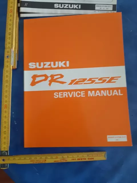 Suzuki Dr 125 Se 1993 Service Owner's Manual Ingl Uso E Manutenzione Manuale
