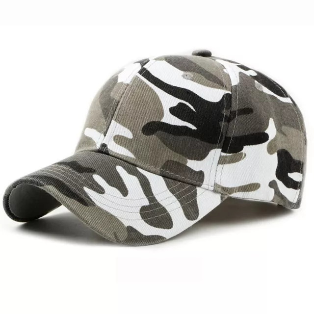 Casquette De Baseball Camouflage Unisexe Pare-Soleil De Sport En Plein Air R