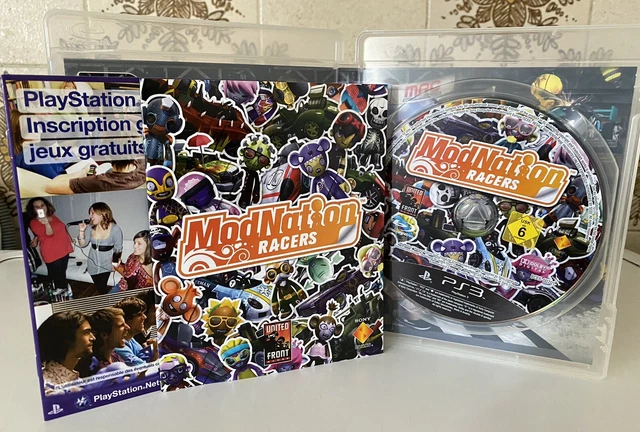 Jeu Ps3 « Modnation Racers » Tres Bon Etat/Complet/ Fr