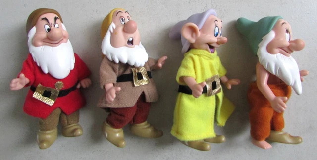 8 Figurines blanche Neige les 7 nains - Jeux & Jouets