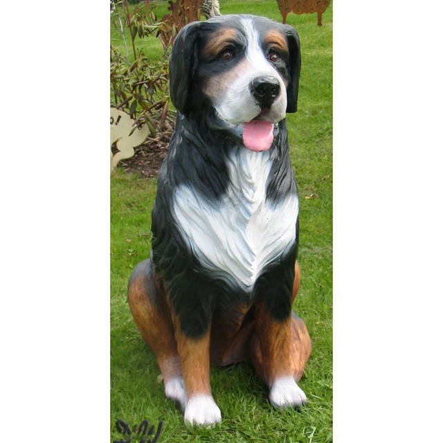 Gartenfigur Hund Lebensgro