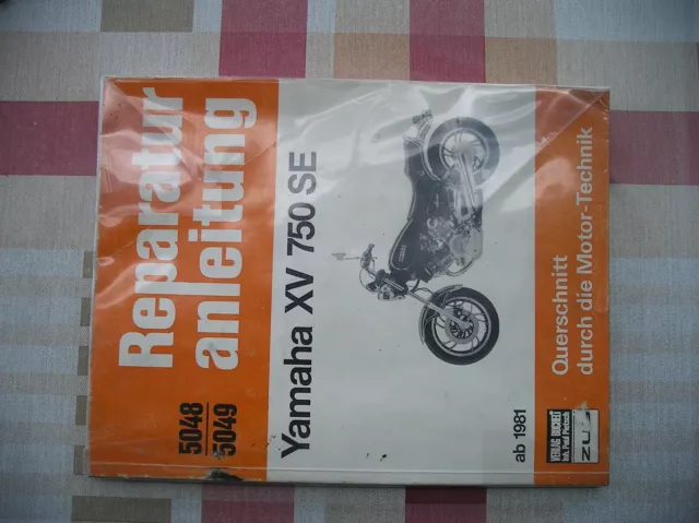 Reparaturanleitung Bucheli Verlag  Yamaha XV 750 SE ab 1981 B5048 B5049