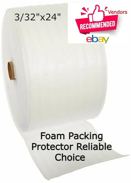 Foam Packing Protector Reliable Choice Micro Liner 3/32" x 24" Guard 12” Perfora