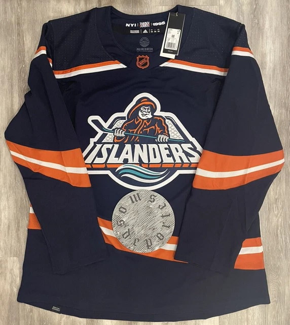 NEW YORK ISLANDERS Reverse Retro NHL Adidas Ice Hockey Authentic Jersey ...