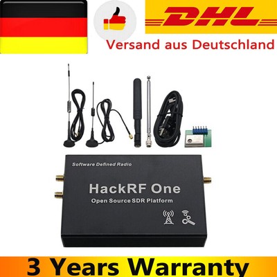 DE】HackRF One 1-6GHz Open Source Software Defined Radio SDR Development Board