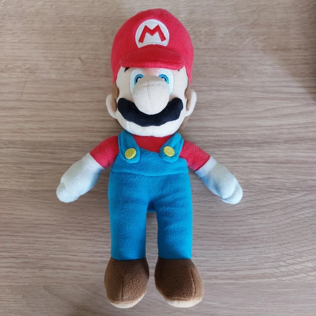 Super Mario Bros Luigi 10" Plush Stuffed Animal Toy - 2016, Plush Material, 3+ Years