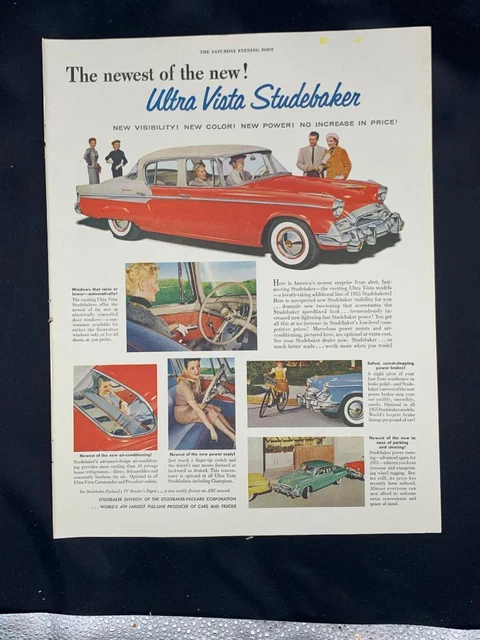 Magazine Ad* - 1955 - Studebaker President - (#2)