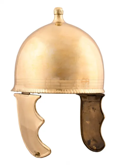 Battle-Merchant Republikanischer Montefortino Helm Messing, ca. 1,2 mm Römerhelm