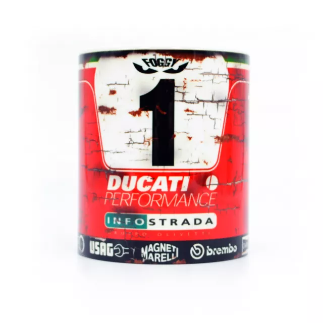 Legacy Legends Retro Vintage Carl Fogarty Ducati Motorbike Cup Mug - 300ml