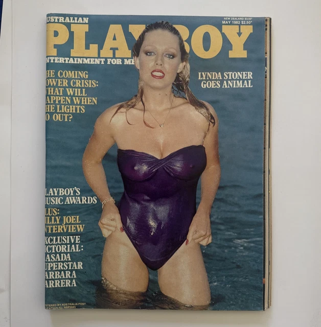 AUSTRALIAN PLAYBOY MAGAZINE May 1982 Lynda Stone Billy Joel/Barbara