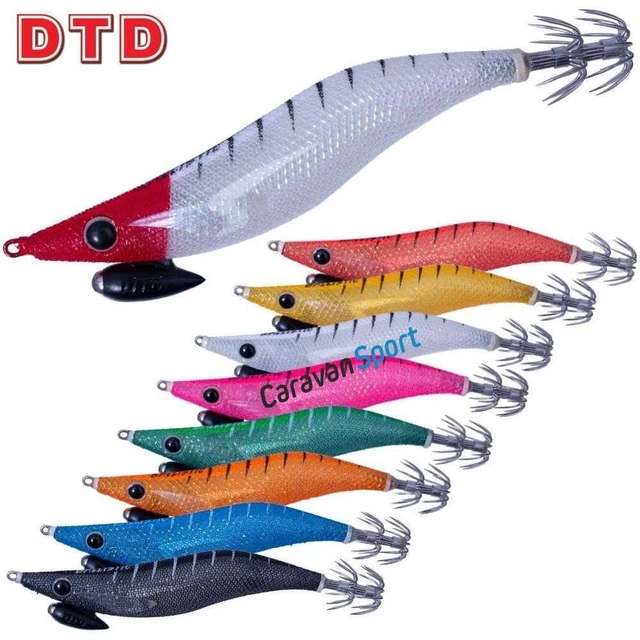 Leurre Souple EZ-Minnow Egi 90 Mm Duel - Pour Pêche Au Calmar, Seiche