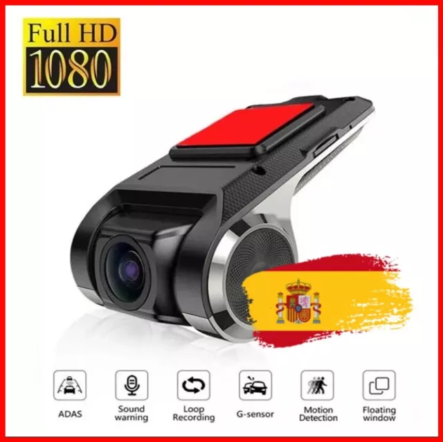 Cámara de salpicadero DVR para coche, dispositivo Full HD 1080P