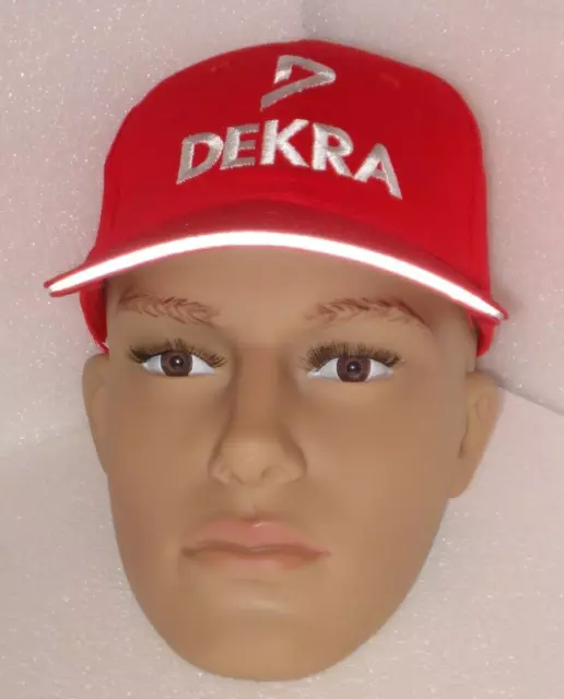 NWOT -Unused DEKRA Michael Schumacher F1 Ferrari Formula  Cap/Hat "Adjustable"