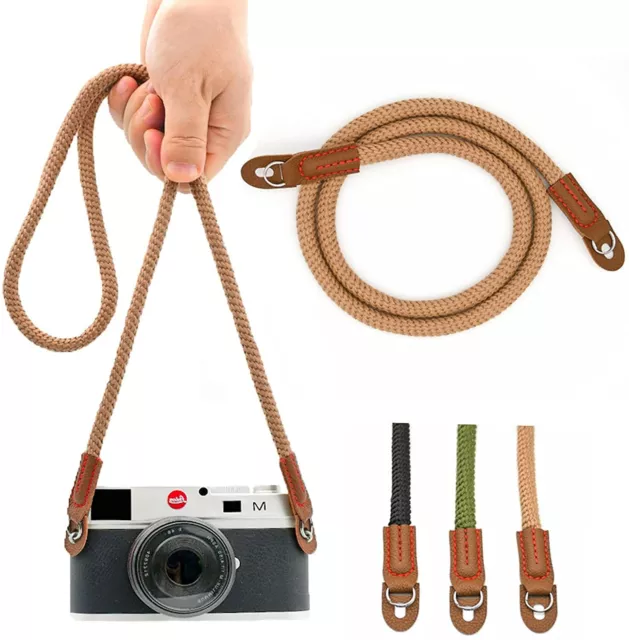 Universal Camera Rope Neck Shoulder Strap for Nikon Sony Canon DSLR SLR Cameras