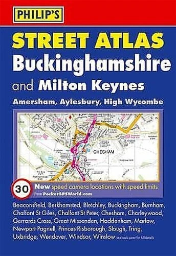 St At Buckinghamshire 4ed Poc Livre de Poche Philip's Cartes Et Atlases